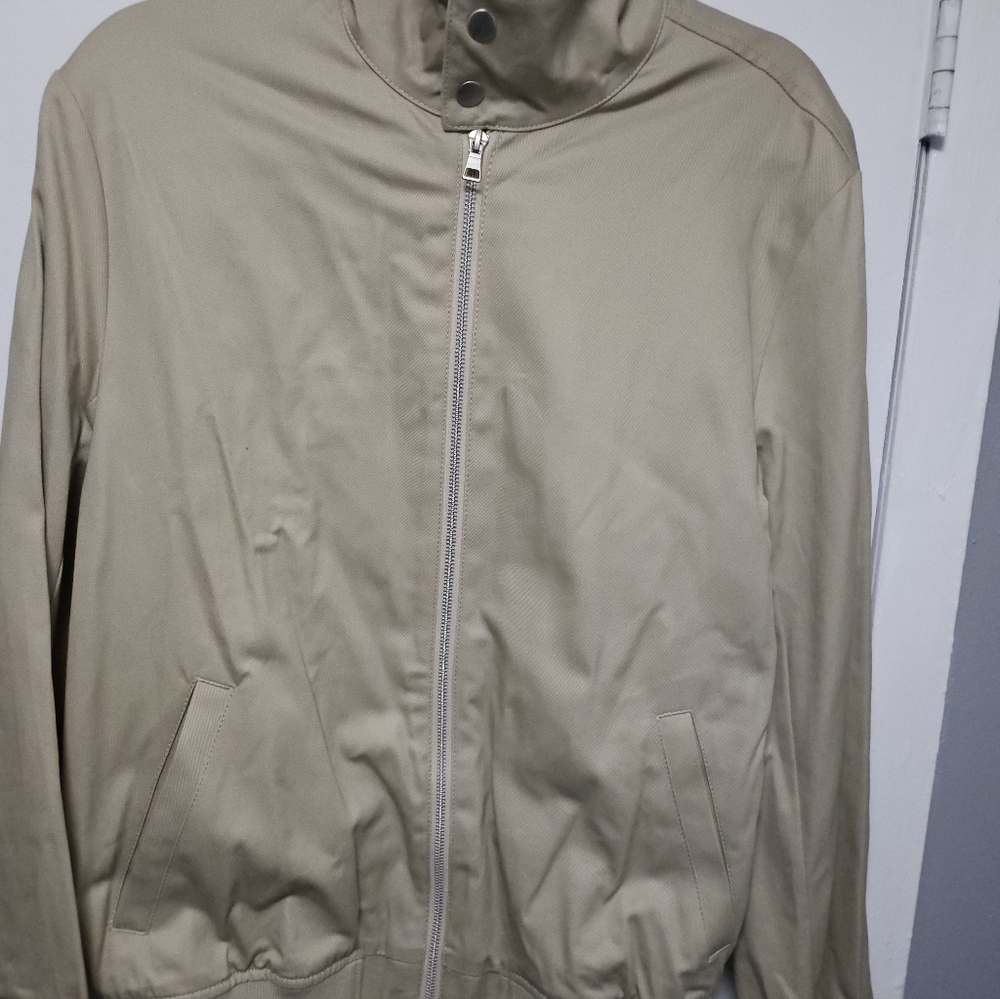ASOS Men's Beige Windbreaker Jacket